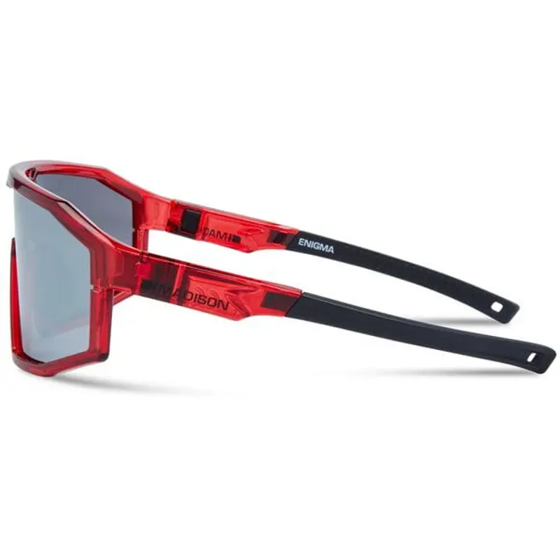Madison Enigma Cycling Glasses 3pack in Red -1