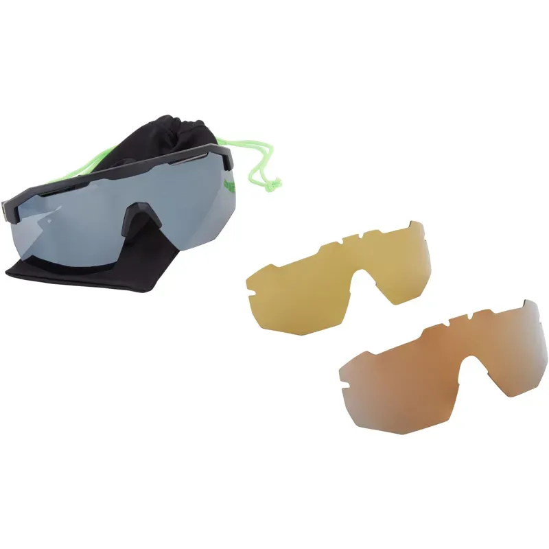 Madison Crypto Cycling Glasses 3pack in Mirror White-4