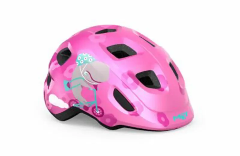 MET Kid's Hooray Mips Helmet in Pink Whale