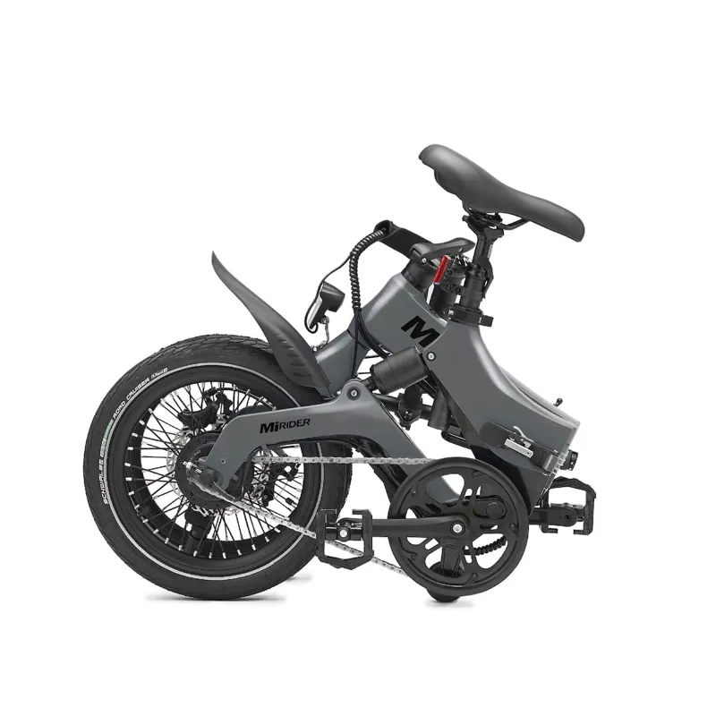 MiRiDER 16 GB3 Folding Electric eBike in Onyx Grey-1