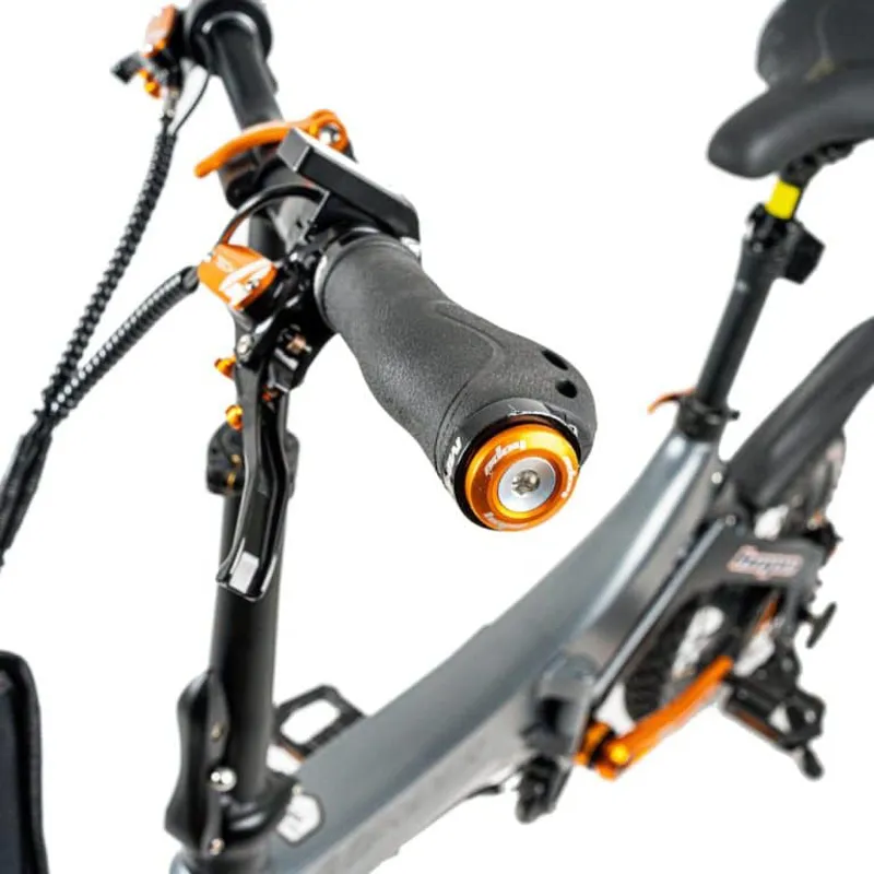 MiRiDER 16 Folding eBike in Onyx Grey - Hope Edition-7