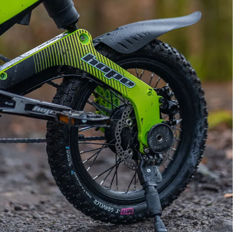 MiRiDER One Hope Edition Folding eBike in Acid Green-7