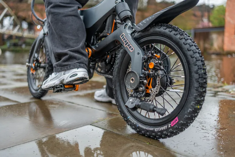 MiRiDER 16 Folding eBike in Onyx Grey - Hope Edition-4