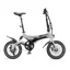 MiRiDER One Electric Folding eBike in Platinum Silver 