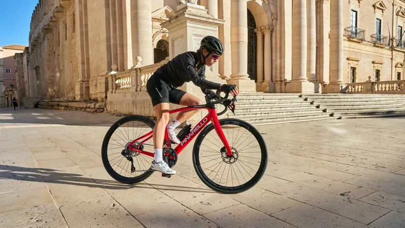 Pinarello X3 Disc 105 Di2 Fulcrum 800 Road Bike in Keen Red - 51.5CM-2
