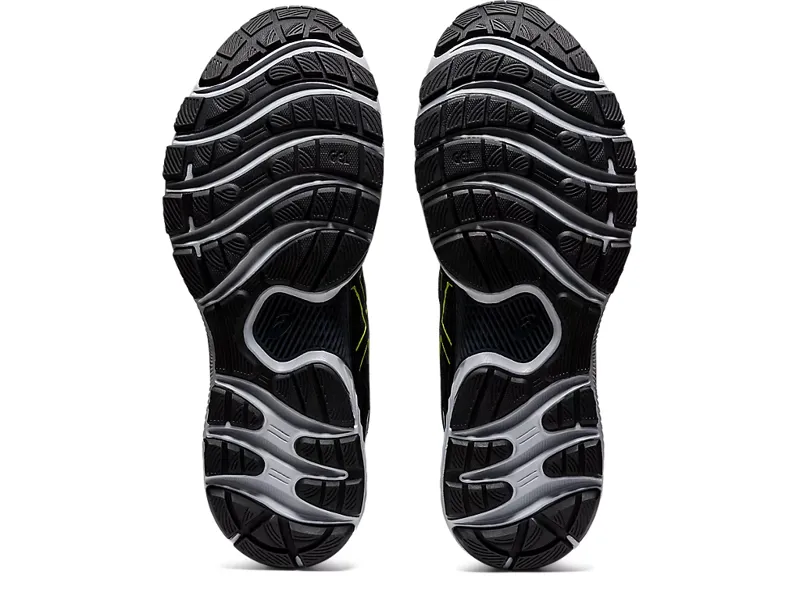 Asics Men's Gel- Nimbus 22 Running Shoes in Carrier Grey/Lime-1