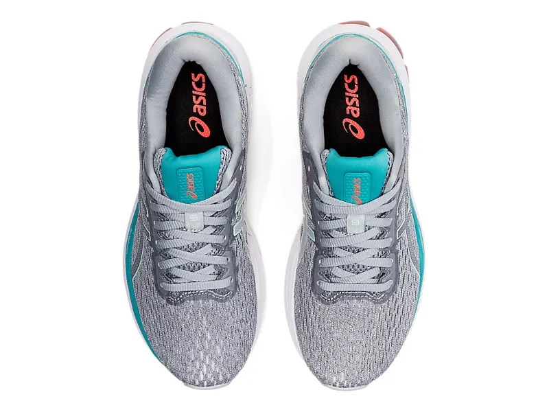 Asics Women's GT-1000 9 Running Shoes in Grey /Bio Mint-2