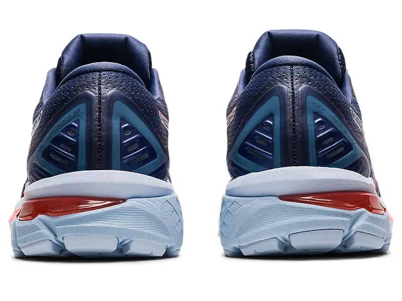 Asics Women's GT-2000 9 Running Shoes in Thunder Blue/Storm Blue-2