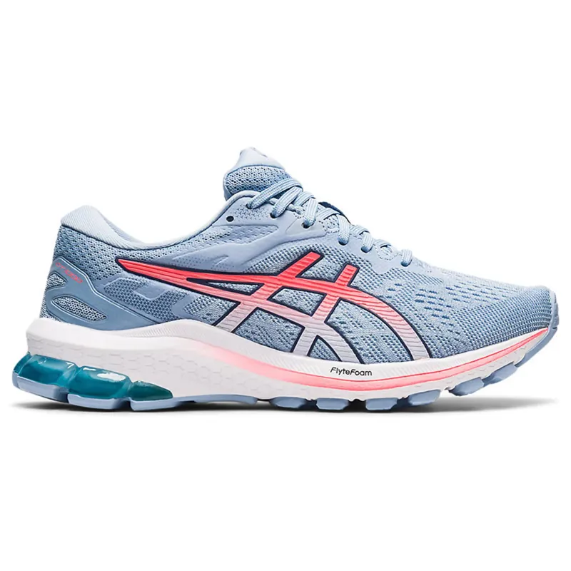 Asics Women's GT-1000 10 Running Shoes in Soft Sky / Blazing UK4.5