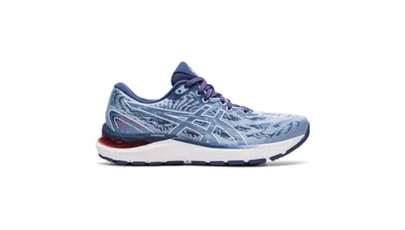 Asics Women's Gel Cumulus 23 Running Shoes in Mist/white