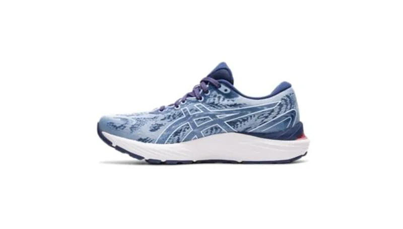 Asics Women's Gel Cumulus 23 Running Shoes in Mist/white-2
