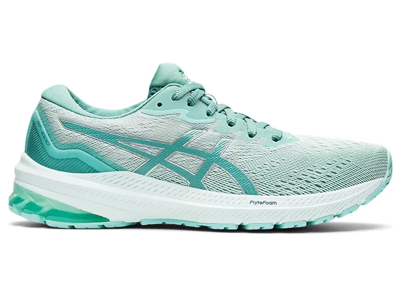 Asics Women's GT-1000 11 Running Shoes in Sage/Soothing Sea