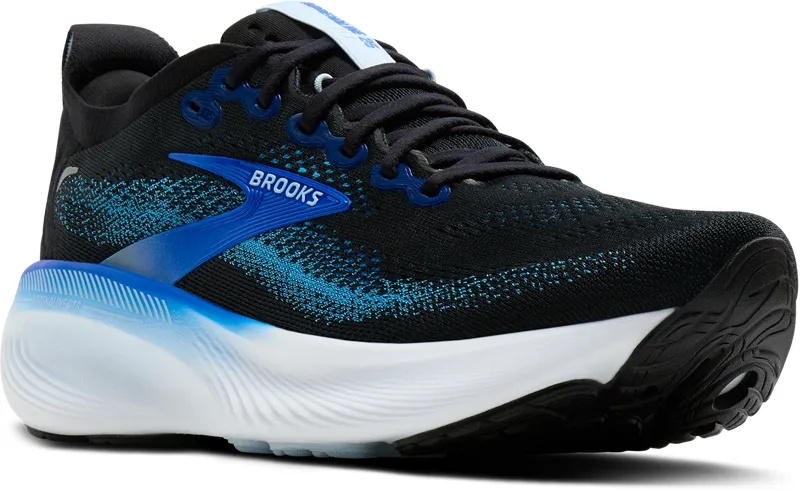 Brooks Men's Adrenaline GTS 25 Running Shoes in Black/Blue/Nantucket -2