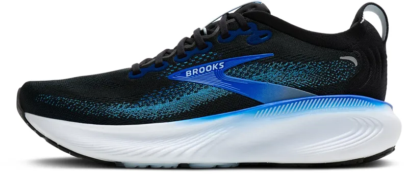 Brooks Men's Adrenaline GTS 25 Running Shoes in Black/Blue/Nantucket -1