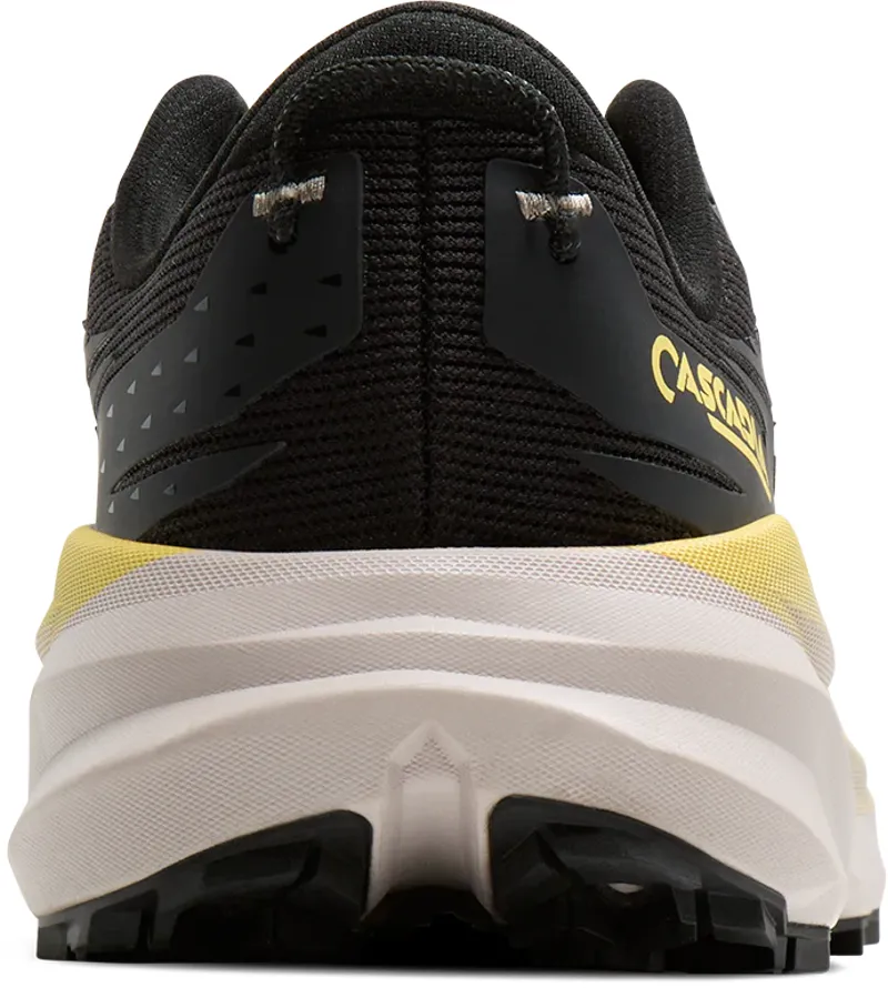 Brooks Men's Cascadia 19 Trail Shoes in Black/Yellow/Chateau-4