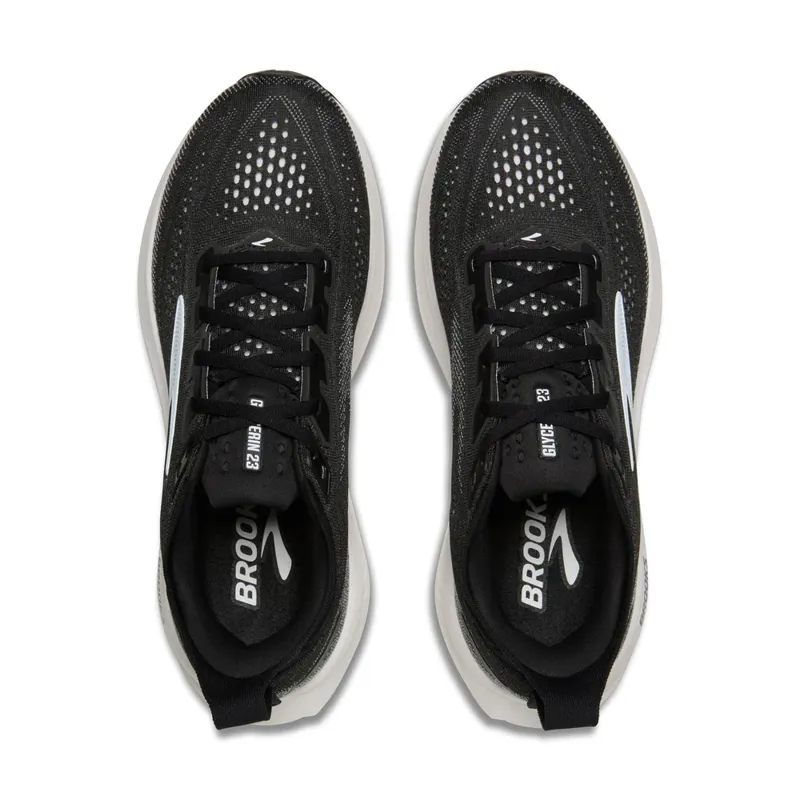Brooks Men's Glycerin 23 Running Shoes in Black/Grey/White-4