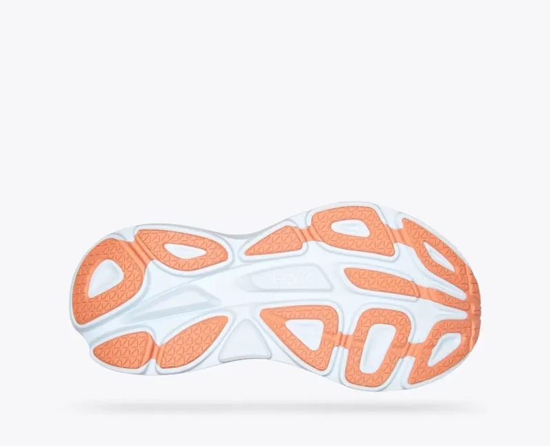 Hoka Women's Bondi 8 Running Shoes in Summer Song / Country Air-1