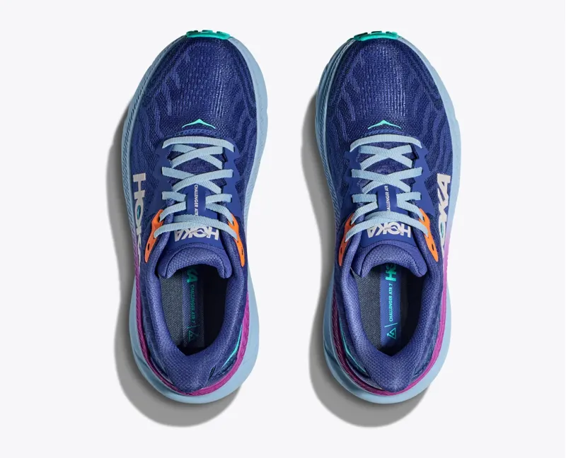 Hoka Women's Challenger ATR 7 Trail Shoes in Evening Sky Drizzle-5