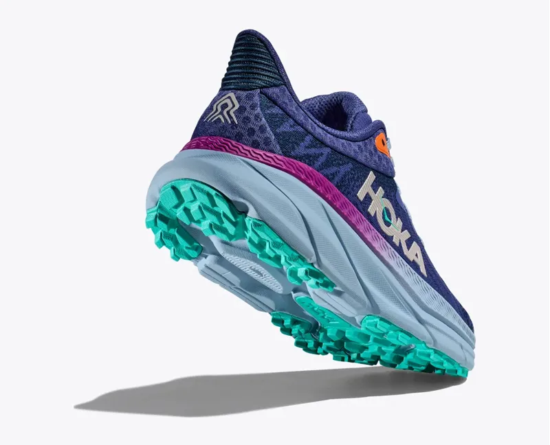 Hoka Women's Challenger ATR 7 Trail Shoes in Evening Sky Drizzle-3