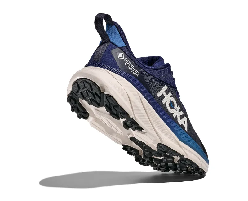 Hoka Men's Challenger ATR 7 GTX Trail Shoes in Midnight Blue / Grout-1