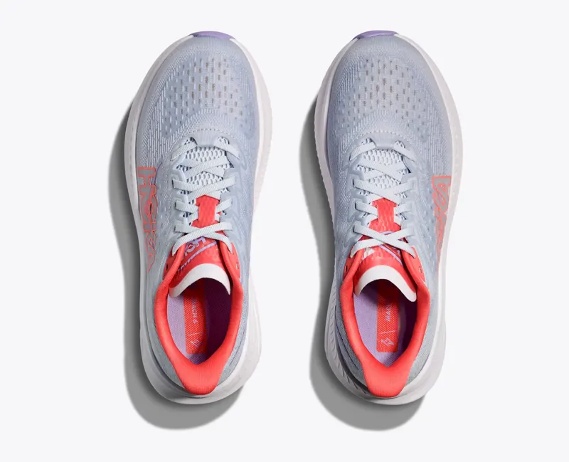 Hoka Women's Mach 6 Running Shoes in Pale Dusk / Gull Neutral -7