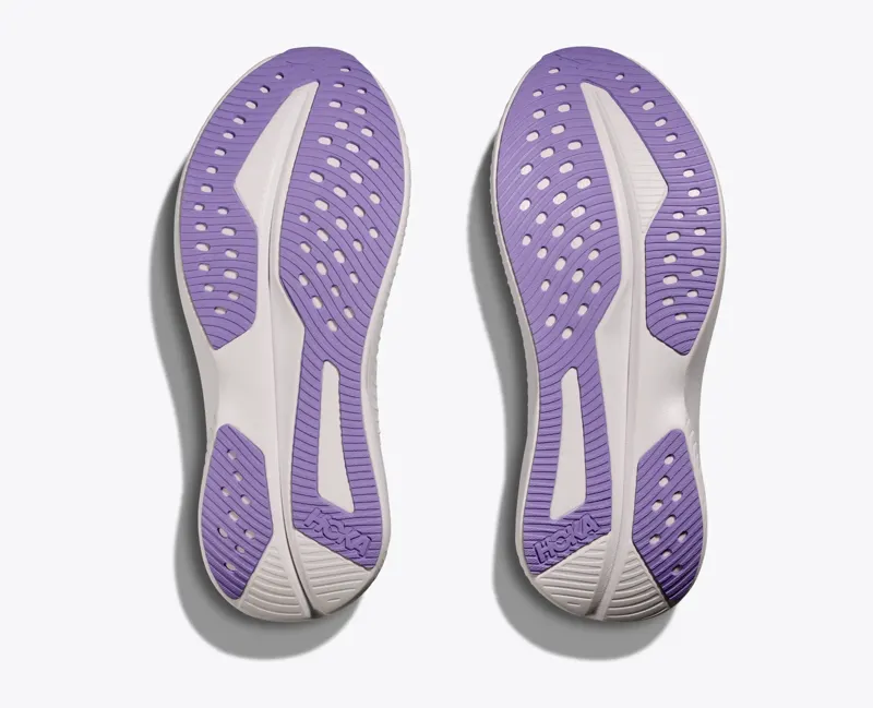 Hoka Women's Mach 6 Running Shoes in Pale Dusk / Gull Neutral -2