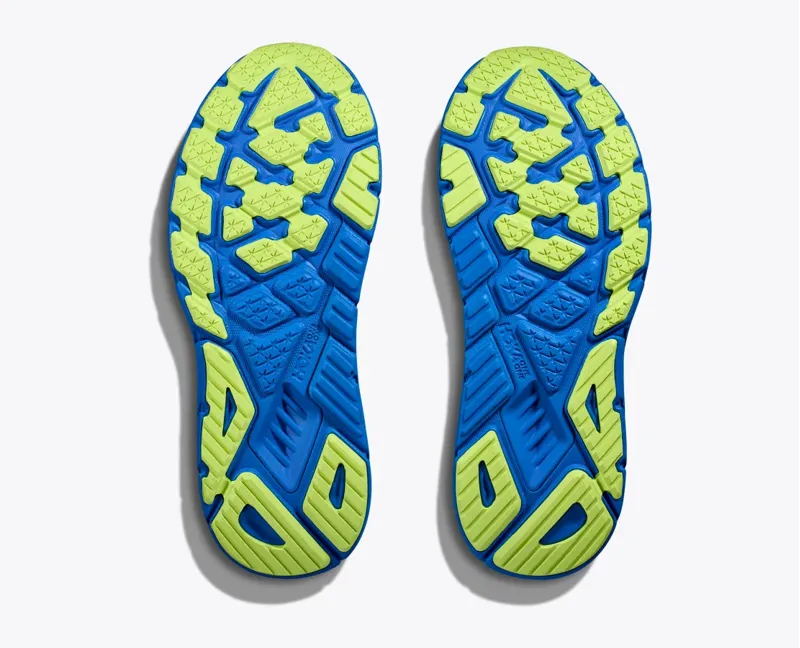 Hoka Men's Arahi 7 Road Running Shoes in Stardust Electric Cobalt-1