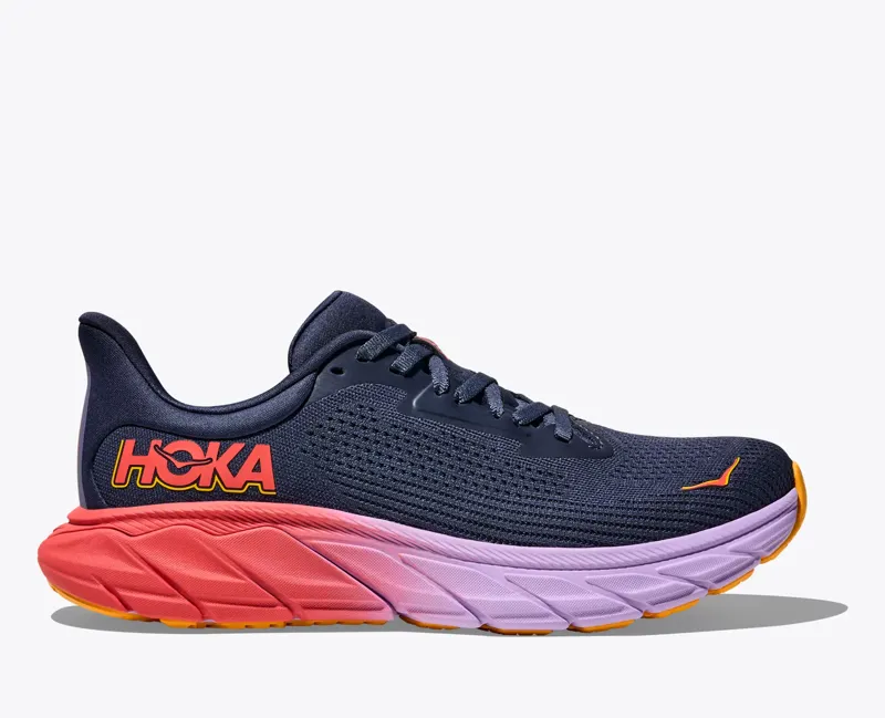 Hoka Women's Arahi 7 Stability Running Shoes in Nautical Dusk / Navy