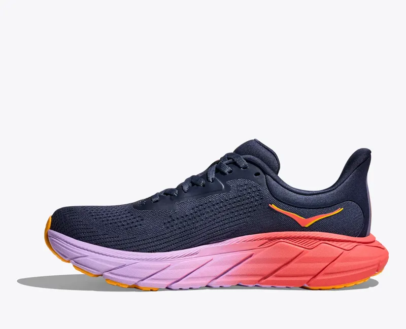 Hoka Women's Arahi 7 Stability Running Shoes in Nautical Dusk / Navy-1