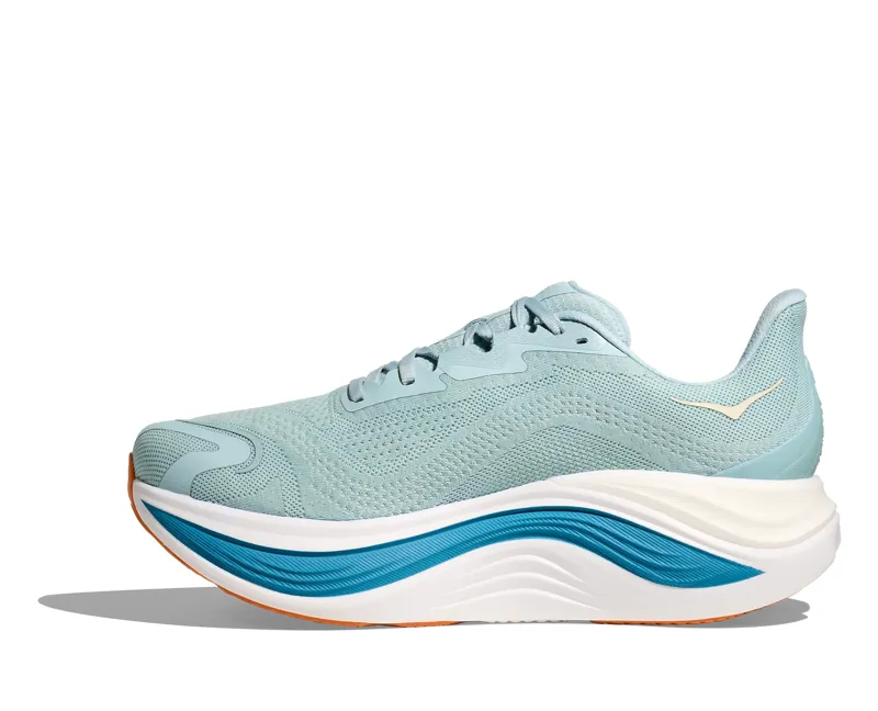 Hoka Men's Skyward X Neutral Running Shoes in Clear Sea / Alpine Blue -6