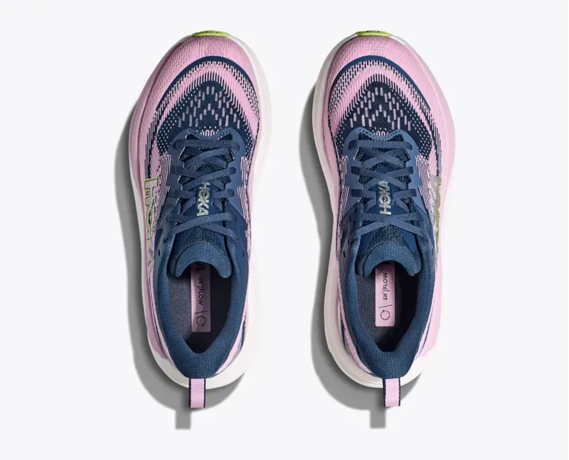 HOKA Women's Skyflow Running Shoes in Midnight/Pink Twilight-5