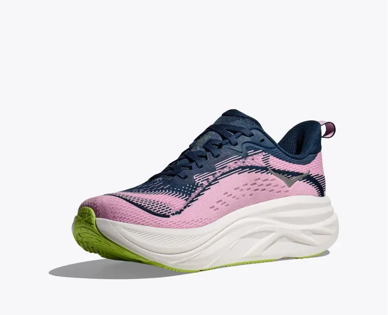 HOKA Women's Skyflow Running Shoes in Midnight/Pink Twilight-4