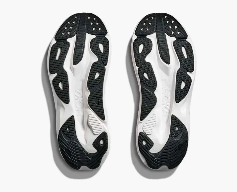 Hoka Women's Skyflow Running Shoes in Neon Rose / Neon Hoka Citrus -2