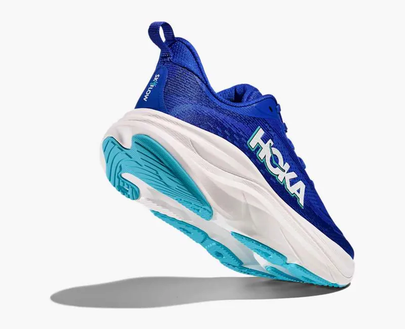 Hoka Women's Skyflow Neutral Running Shoes in Ultramarine / Night Sky-4