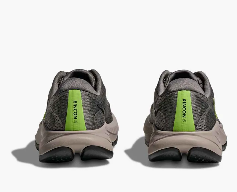 Hoka Men's Rincon 4 Neutral Running Shoes in Asphalt Grey / Gravel -4