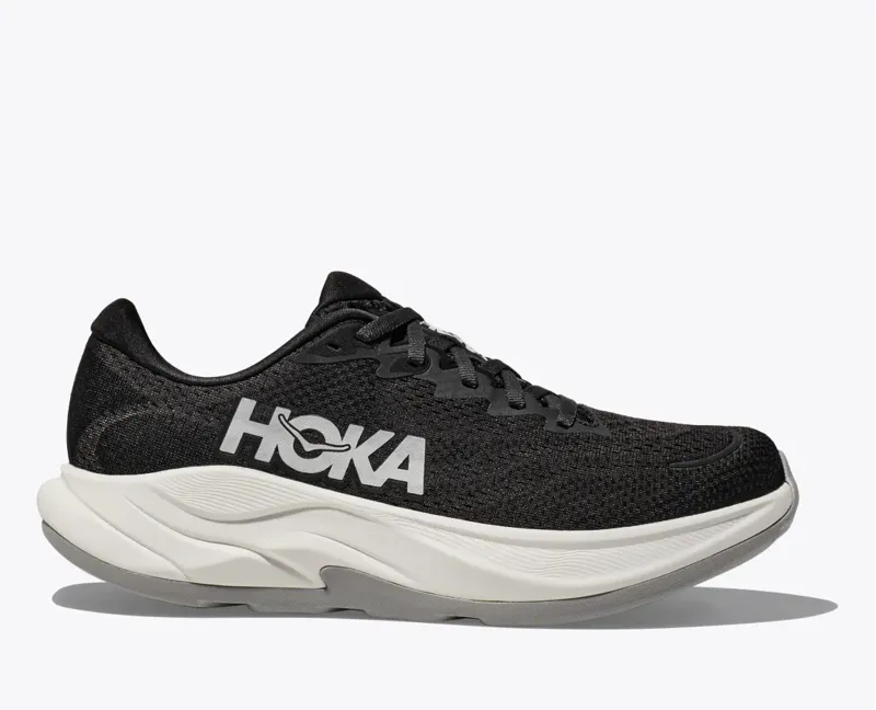 Hoka Men's Rincon 4 Running Shoes in Black and White