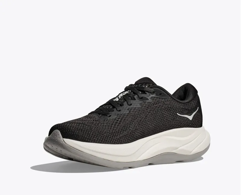 Hoka Men's Rincon 4 Running Shoes in Black and White-5
