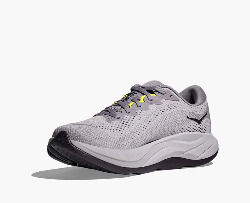 Hoka Women's Rincon 4 Neutral Running Shoes in Grey Skies / Foggy Grey-6