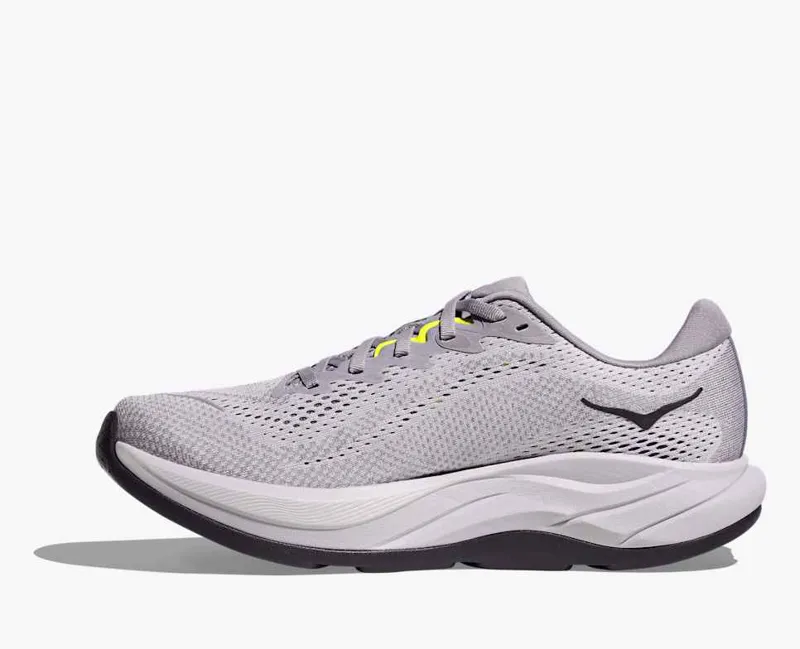 Hoka Women's Rincon 4 Neutral Running Shoes in Grey Skies / Foggy Grey-1