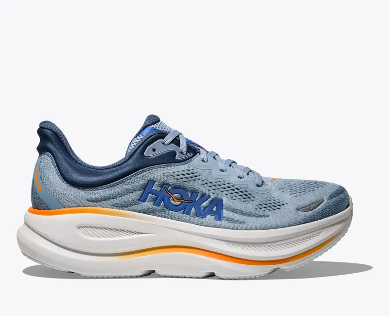 Hoka Men's Bondi 9 Running Shoes in Drizzle / Downpour 
