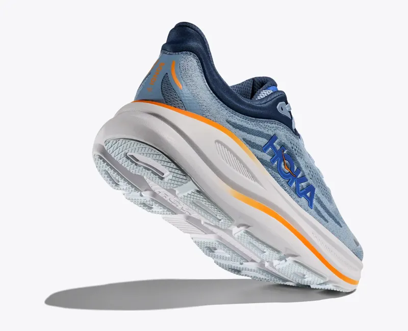 Hoka Men's Bondi 9 Running Shoes in Drizzle / Downpour -5
