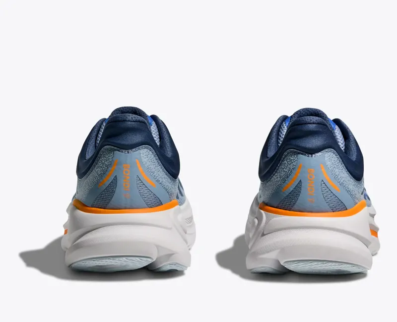 Hoka Men's Bondi 9 Running Shoes in Drizzle / Downpour -4