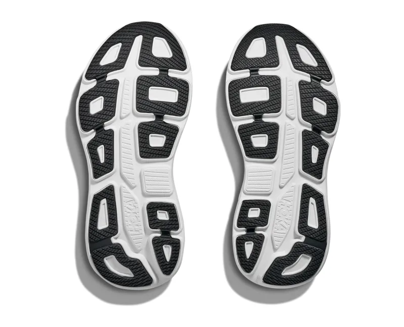 Hoka Women's Bondi 9 Running Shoes in Skyward Blue / Neon Fuchsia-6