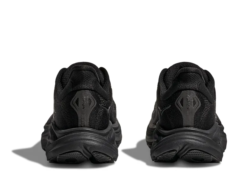 Hoka Men's Clifton 10 Neutral Running Shoes in Black / Black -1