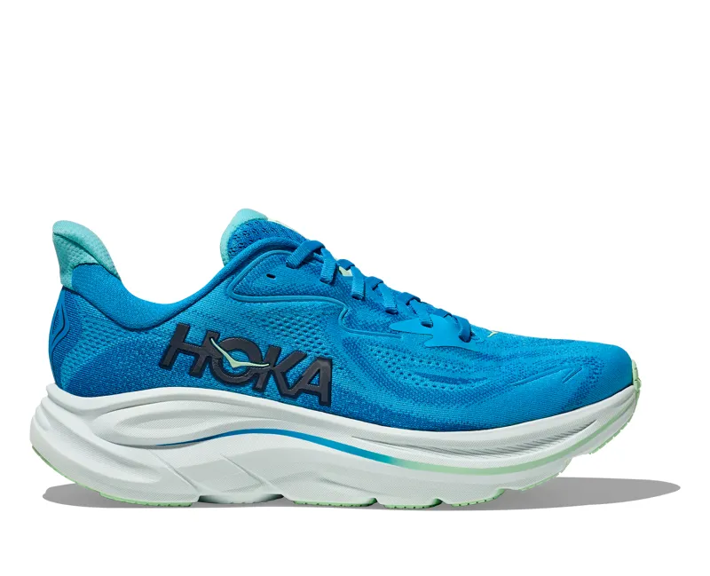 Hoka Men's Clifton 10 Neutral Running Shoes in Hoka Blue / Skyward