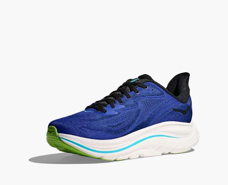 Hoka Men's Clifton 10 Running Shoes in Night Sky / Midnight Blue-6
