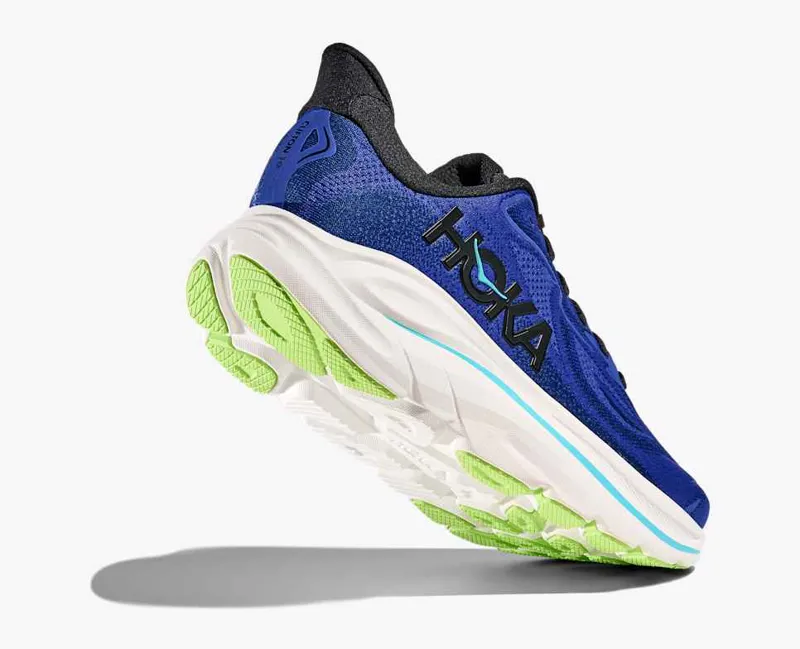 Hoka Men's Clifton 10 Running Shoes in Night Sky / Midnight Blue-5