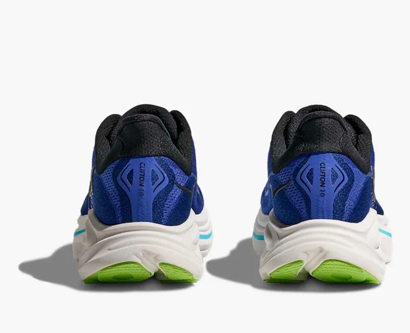 Hoka Men's Clifton 10 Running Shoes in Night Sky / Midnight Blue-4