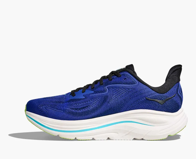 Hoka Men's Clifton 10 Running Shoes in Night Sky / Midnight Blue-1