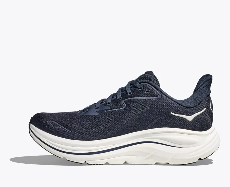 Hoka Men's Clifton 10 Running Shoes in Navy / White-1